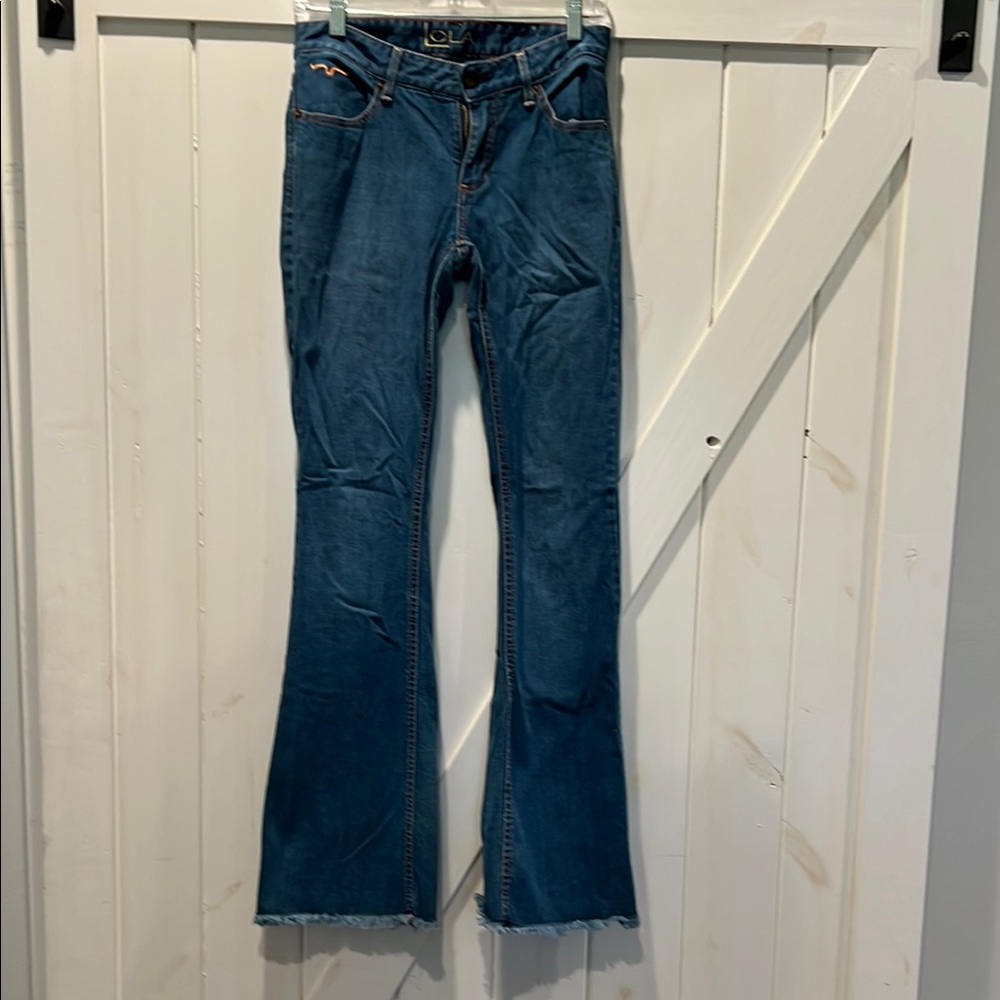 Kimes Ranch Equestrian Lola Jeans fringe bottom